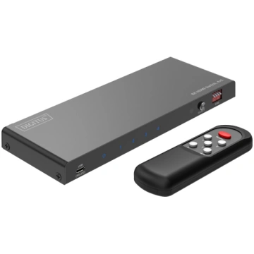 Digitus 8K HDMI Switch, 4x1 (black, with remote co