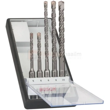 Bosch triecienurbju komplekts SDS-plus 5 Robust Li