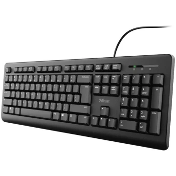 Klaviatūra TRUST Primo USB pilna izmēra 100% membr