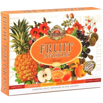 Augļu tēja BASILUR FRUIT INFUSIONS Assorted 60 EN