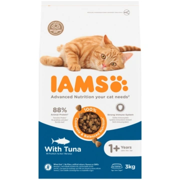 Sausā kaķu barība IAMS Advanced Nutrition, tunzivi