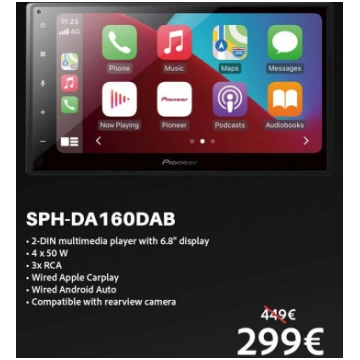 Pioneer SPH-DA160DAB