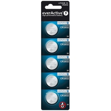 Baterie litowe CR2032 3V Blister 5 szt CR20325BL E