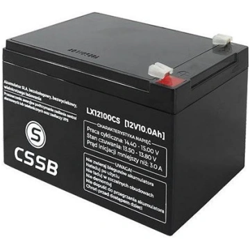 CSSB Akumulator elowy CSSB 12V 10Ah LX12100CS