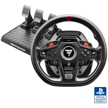 Spēļu stūre Thrustmaster T248R, melna krās