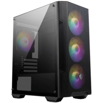 MSI | PC Case | MAG FORGE M100A | Black | Micro AT