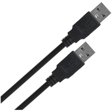Lanberg CA-USBA-20CU-0010-BK USB cable 1m 2.0 USB 