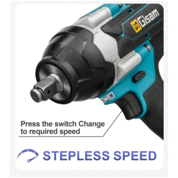 1600N.M Torque triecienpistole 1/2 "" Lithium-Ion 