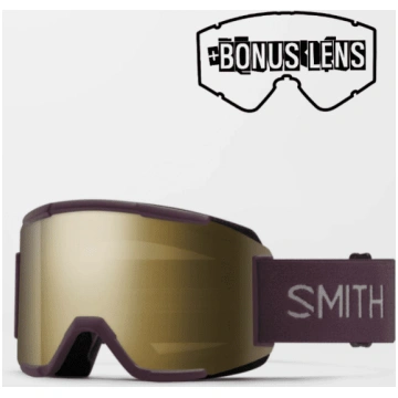 SMITH Squad Mystic ChromaPop Sun Black Gold Mirror