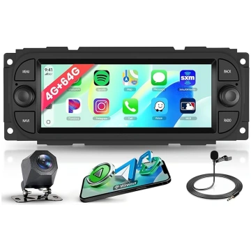 4G+64G Android auto radio Jeep Grand Cherokee Wran