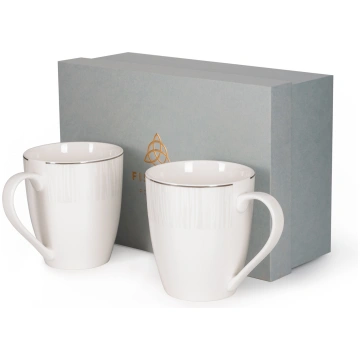 Porcelāna krūzes 360 ml / 2 gab. Nice Fissman 1407