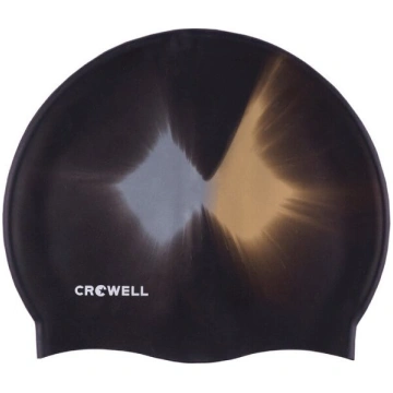 Peldēšanās cepure Crowell Multi Flame, silikons, m