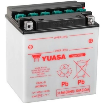 Startera akumulatoru baterija YUASA YB30L-B