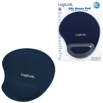 Logilink Mousepad with gel wrist rest, silicone, b
