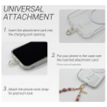 Crong Phone Crossbody telefona štrope. melna Drošī