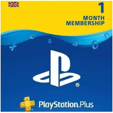 PlayStation Plus 30 dienas (Lielbritānija) - 1 mēn