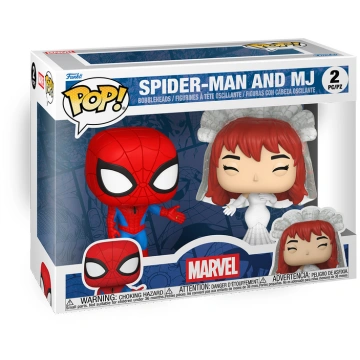 Funko Pop! Marvel Spider-Man and MJ (pack of 2)