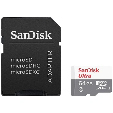 Atmiņas karte SanDisk, 64 GB, 100 Mb/s