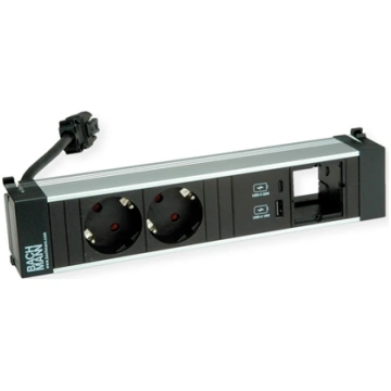 Bachmann POWER FRAME M 2xCEE7/3, 1xUSB A&C 22W 1xC