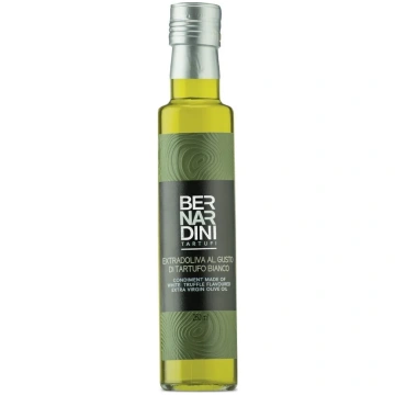 White truffle oil in bottle 250 ml