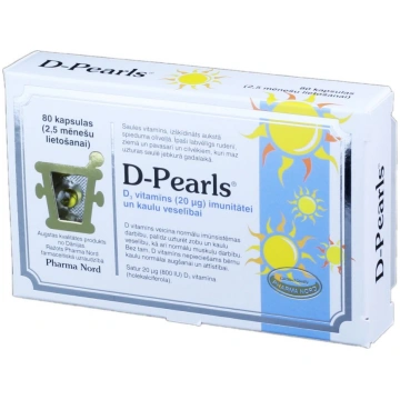D-Pearls ( D3vitamīns) ( bērniem)