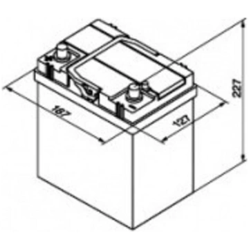 BOSCH S4019 40Ah 330A 12V. BOSCH 0 092 S40 190 (5)