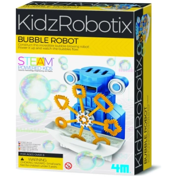 4M 4M KidzRobotix DIY komplekts Ziepju burbuļu rob