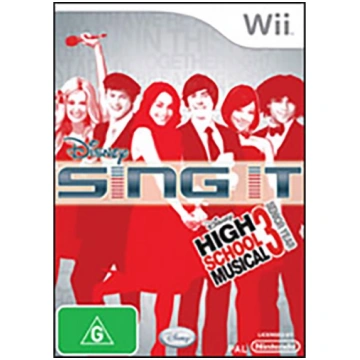 WII DISNEY SING IT HIGH SCHOOL MUSICAL 3