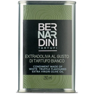 White truffle oil in can 250 ml