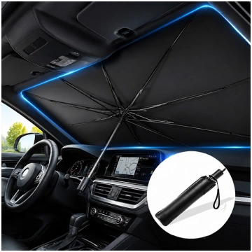 Salokāms auto saulessargs (130 x 80 cm) | SHADESHE