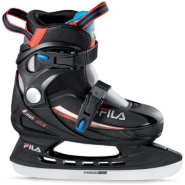 Hokeja skrituļslidas FILA J-One Ice HR BLK/RED/BLU