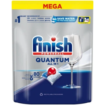 Finish trauku mazgājamās mašīnas tabletes Quantum 