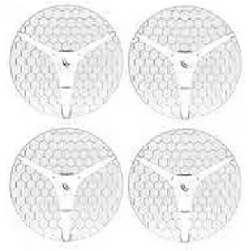 MikroTik LHG XL 4Pack Acess point antenna HP5 CPE 