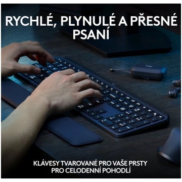 Logitech MX Keys S Grafīts - CZ/SK