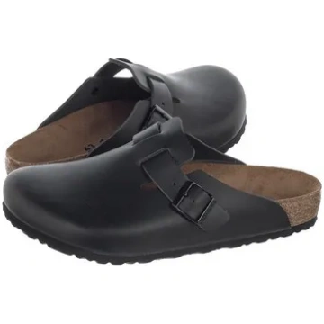 Birkenstock Boston BS Black 060191 (BK80-a) čības