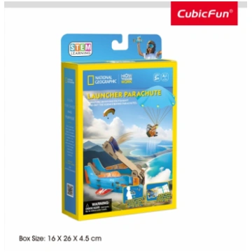 CUBIC FUN National Geographic 3D puzle Izpletņa Pa