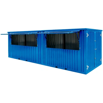 Bar Container 8x2 metri Zilais RAL 5012