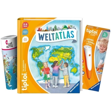 tiptoi Ravensburger komplekts: Pasaules atlants (b
