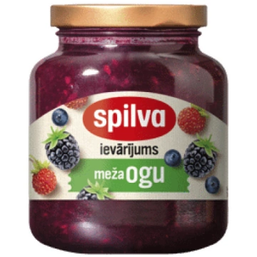 Meža ogu ievārījums SPILVA 380g