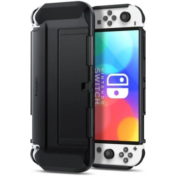 Spigen Obudowa do Nintendo Switch Oled Black 88098