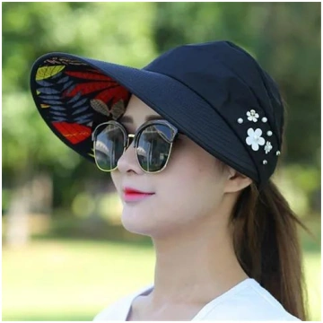 WTEMPO Home Supplies Summer Hats Women Foldable UV