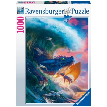 Ravensburger Puzzle Dragon Race 1000pc 17391 ART#1