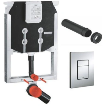 Cassetta da incasso grohe uniset 8 cm con placca c