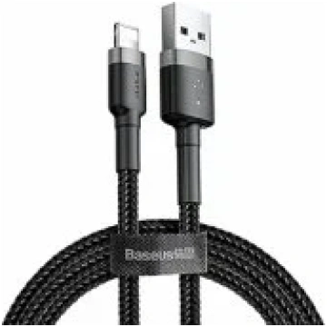 Baseus USB to Lightning 1.5A 2m Black/ Grey vads C
