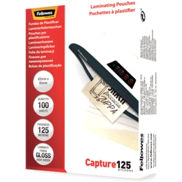 FELLOWES | Laminating Pouch - 65x95mm | Glossy | I