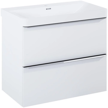 CAB+WASHBAS SET SOFT MASTERJERO 80 WHITE 169765 (4