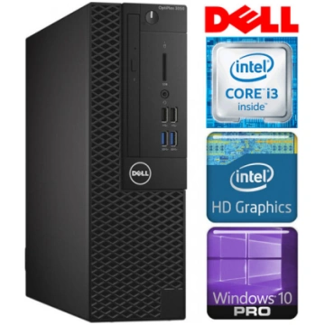 Dators DELL 3050 SFF i3-7100 8GB 256SSD M.2 NVME W
