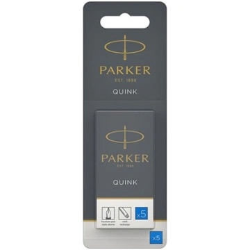 Parker Atrament QUINK, niebieski, 5 sztuk (1950208