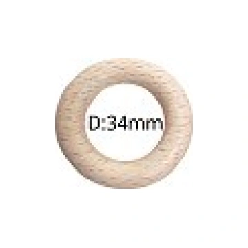 Koka riņķītis, D:34 mm, biezums 7 mm