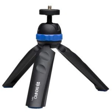 Benro PP1 Universal 3-leg tripod, black, blue